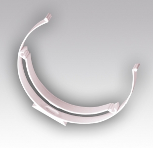 Держатель круглых воздуховодов ERA 10ДКП d100 пластиковый