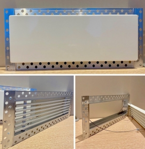 Дизайнерская съемная решетка для скрытого монтажа Brofer FUTURE-10 500x200